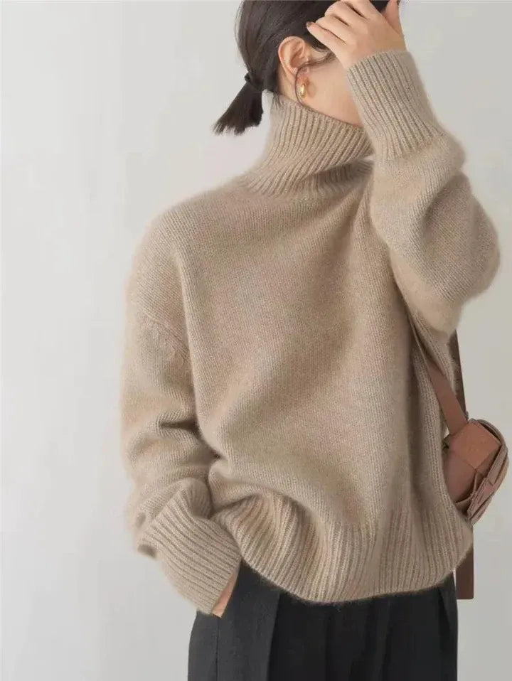 Marilla™ | Pull Col Roulé Chaleureux d'Automne