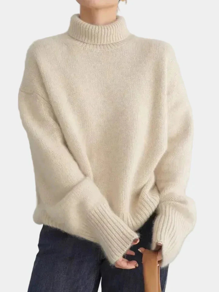 Marilla™ | Pull Col Roulé Chaleureux d'Automne