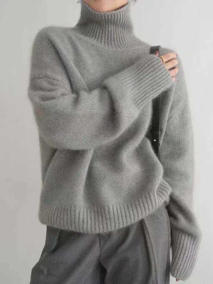 Marilla™ | Pull Col Roulé Chaleureux d'Automne