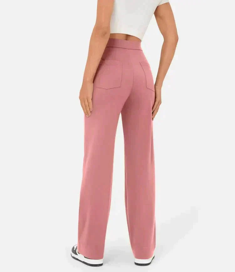 Zoé™ | Pantalon Élastique Taille Haute