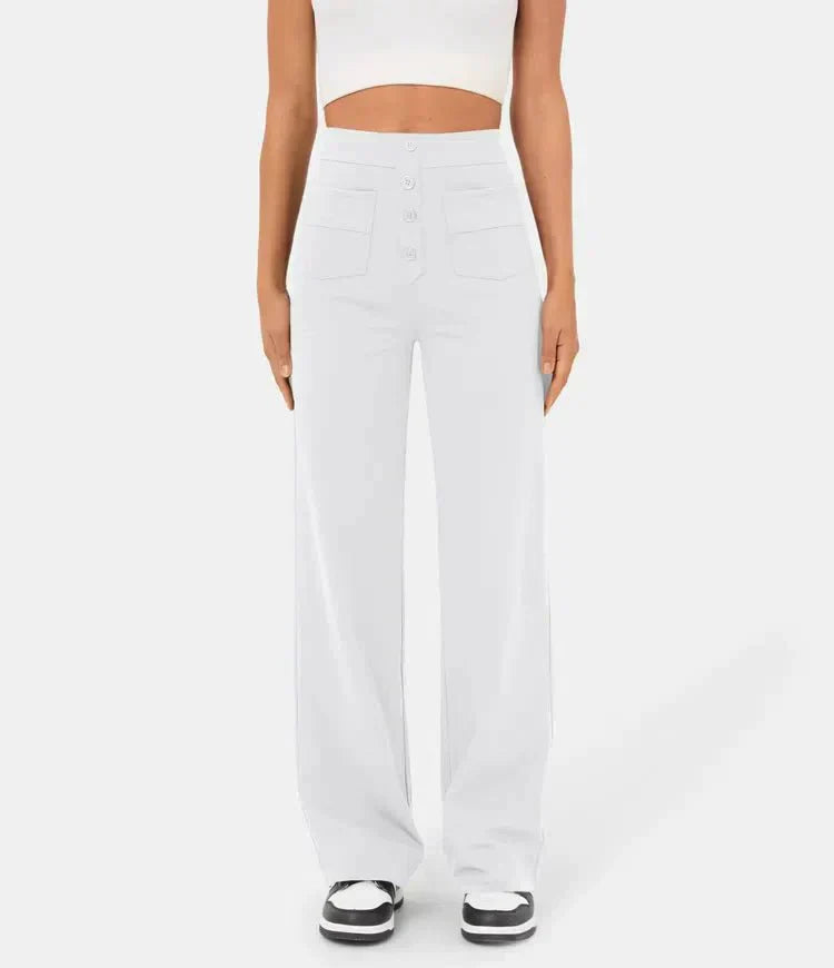 Zoé™ | Pantalon Élastique Taille Haute