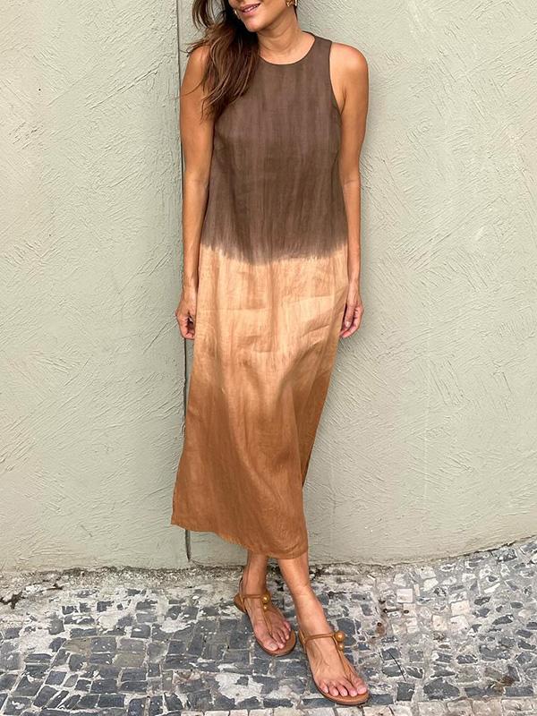 La Sabine | Robe Élégante avec Imprimé Naturel