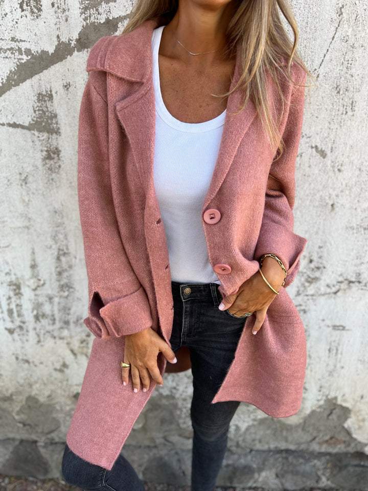 ÉLÉA™ | Manteau en Laine Classique Moderne