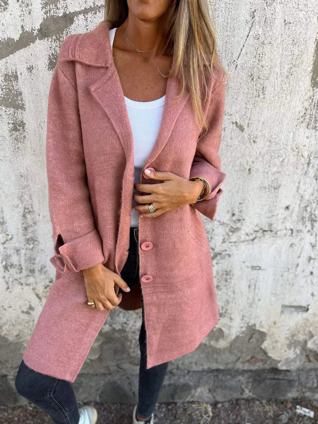 ÉLÉA™ | Manteau en Laine Classique Moderne