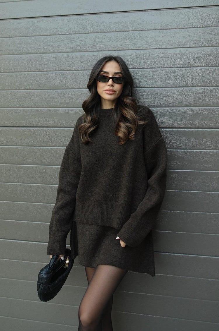 Elowen™ | Ensemble polyvalent Pull et Jupe