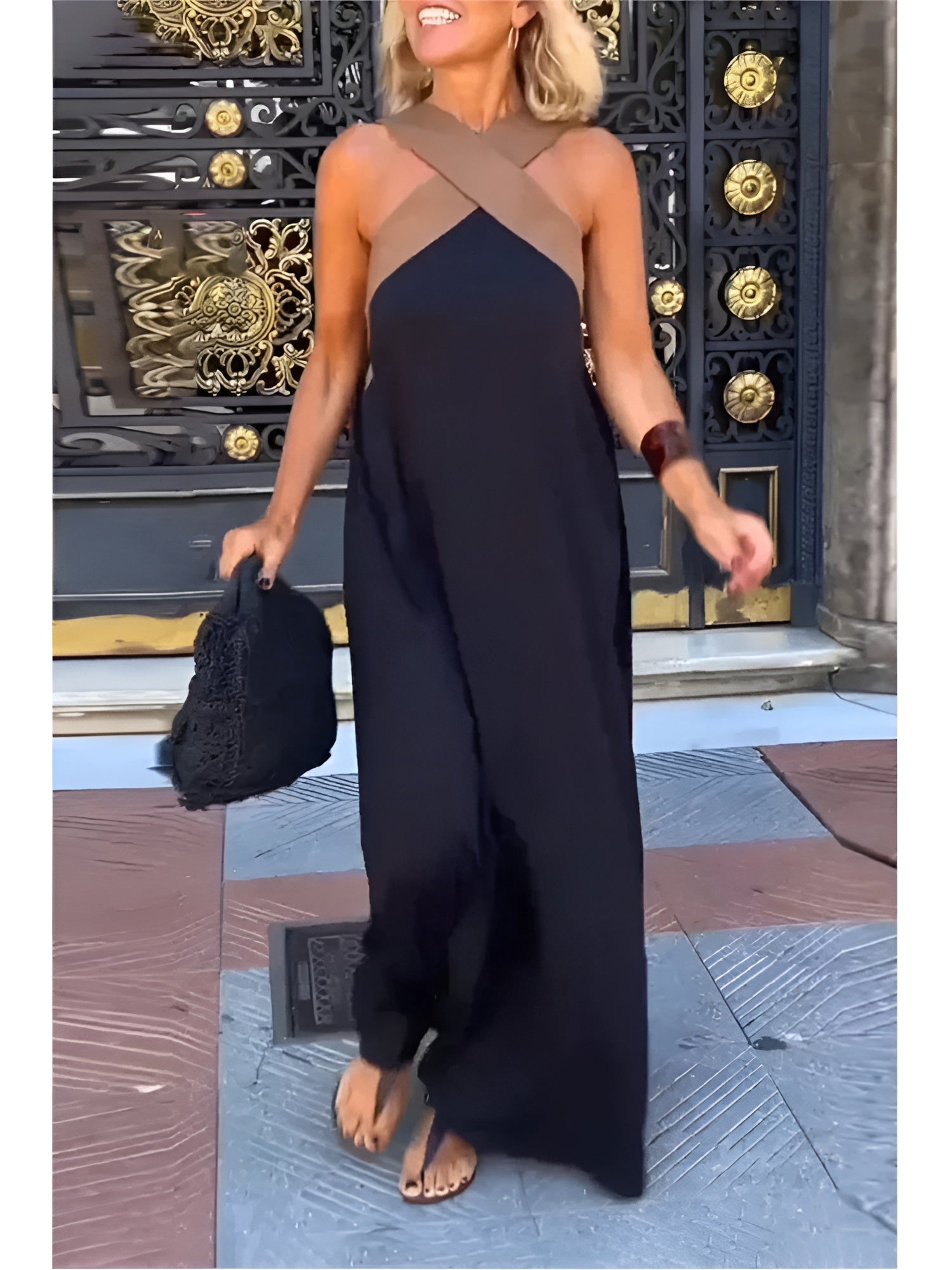 Juliette™ | Élégante Robe d’Été à Encolure Croisée