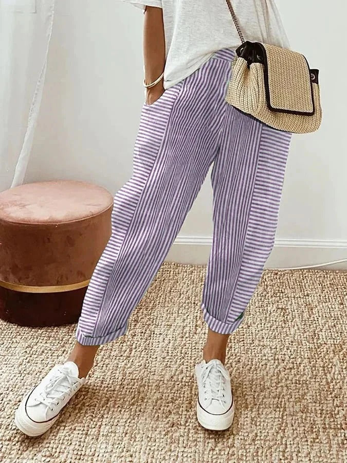Seloria™ | Pantalon Rayé