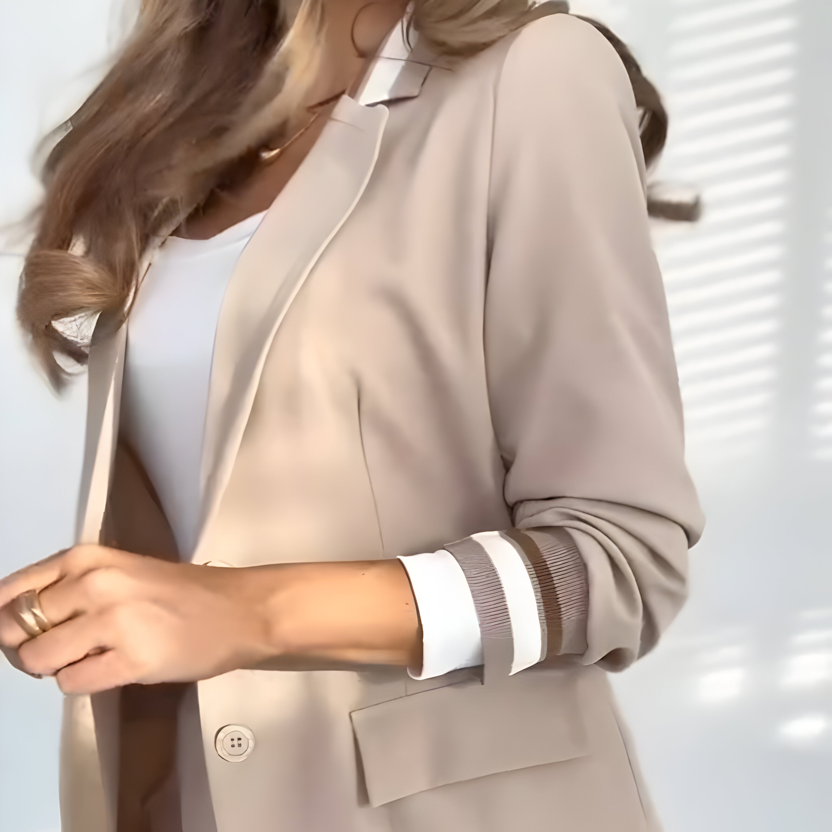 La Camille™ | Ensemble rayé chic